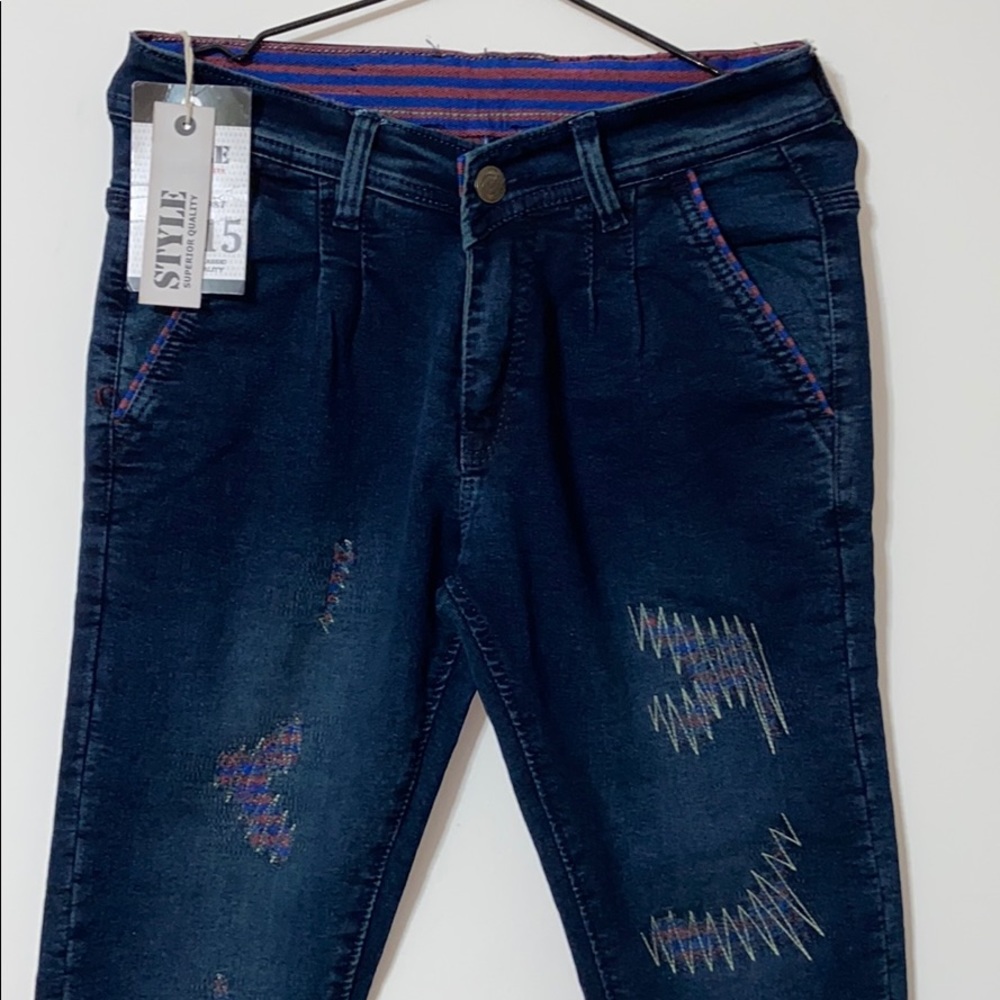 NAVY BLUE JEANS